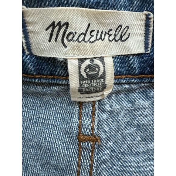 Madewell The Perfect Jean Short Snyder Wash Tencel Edition Size 26 - Picture 6 of 9